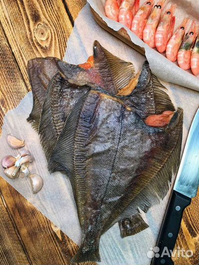 Вяленая камбала ерш