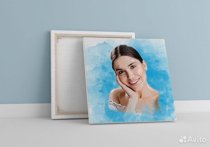 Картина печать на холсте