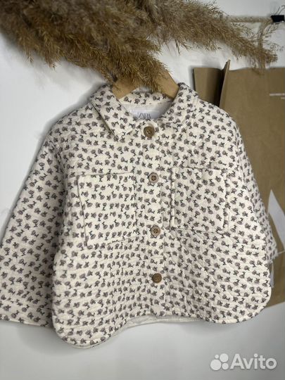 Курька рубашка Zara оригинал 92-110
