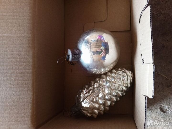 Елочные игрушки СССР