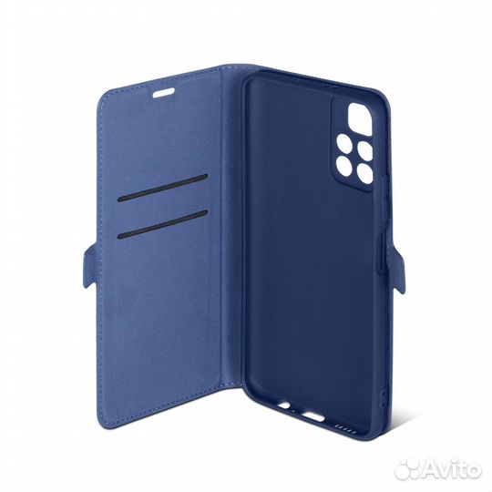 Чехол с флипом для Poco M4 Pro 5G DF poFlip-05 (bl