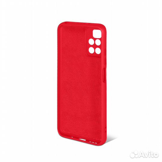 Силиконовый чехол для Xiaomi Redmi 10 (red)