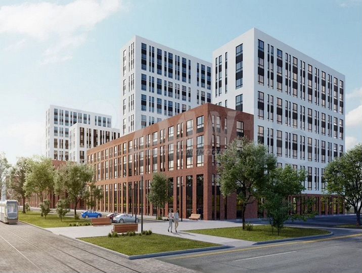 Торговое, вход на парковку