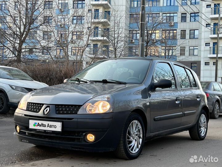 Renault Clio 1.4 AT, 2003, 258 000 км