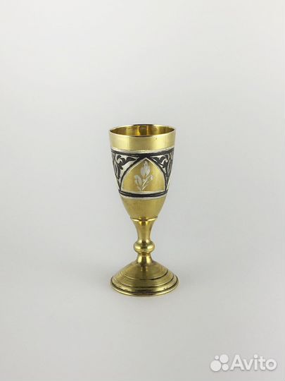 Набор из 6 серебряных рюмок. ссср, 1966 год