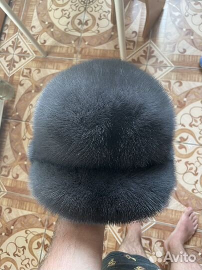 Шапка норковая женская