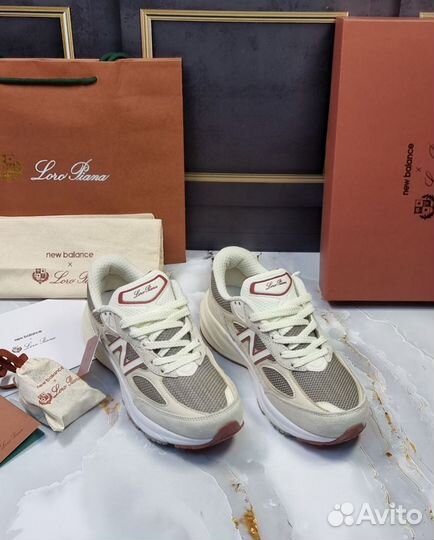 Кроссовки женские Loro Piano New Balance