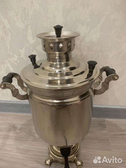 Самовар 2в1 на дровах и электрический