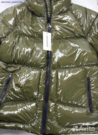 Пуховик Cole Buxton зеленый качество (Арт.60334)