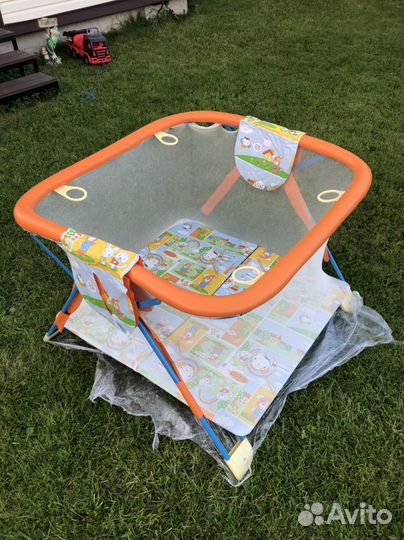 Большой детский манеж бу