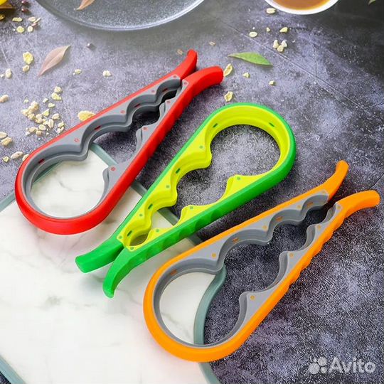 Открывалка для банок 4 в 1/открывашка