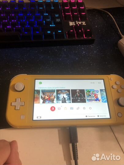 Новая Nintendo switch lite чип