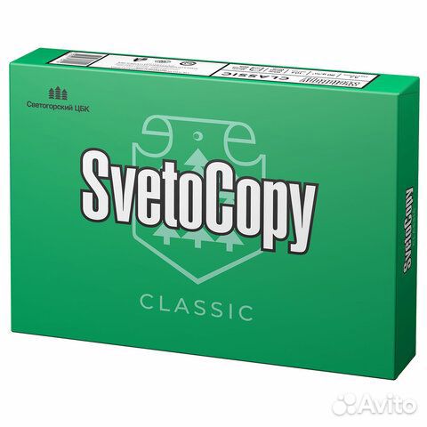 Бумага А4 svetocopy белая доставка бесплатно