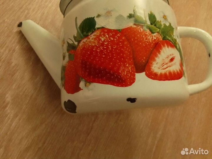 Чайник заварочный эмалированный,1л