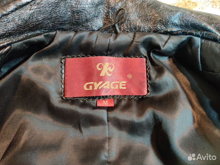 Кожаная куртка Gyace