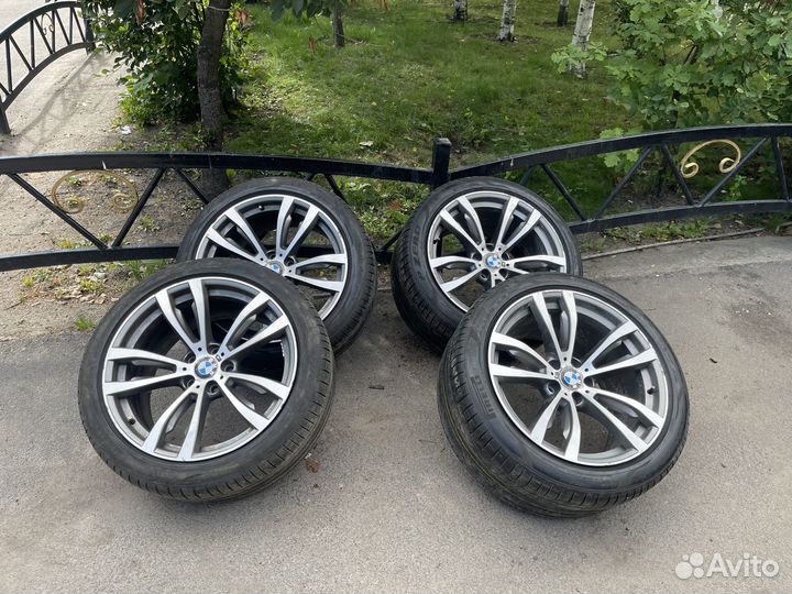 Оригинальный комплект колёс r20 на bmw x5 x6 469ст