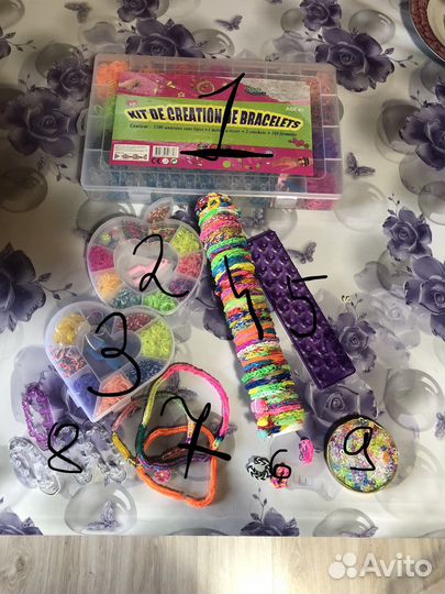 Резинки для плетения браслетов