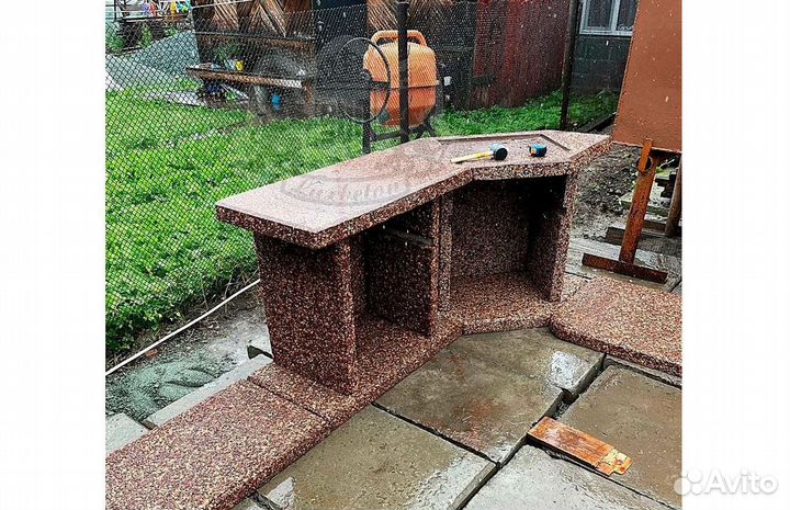 Барбекю комплекс с доставкой до участка