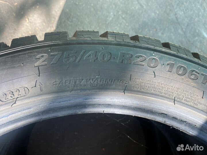 Kumho WinterCraft Ice WI31 275/40 R20