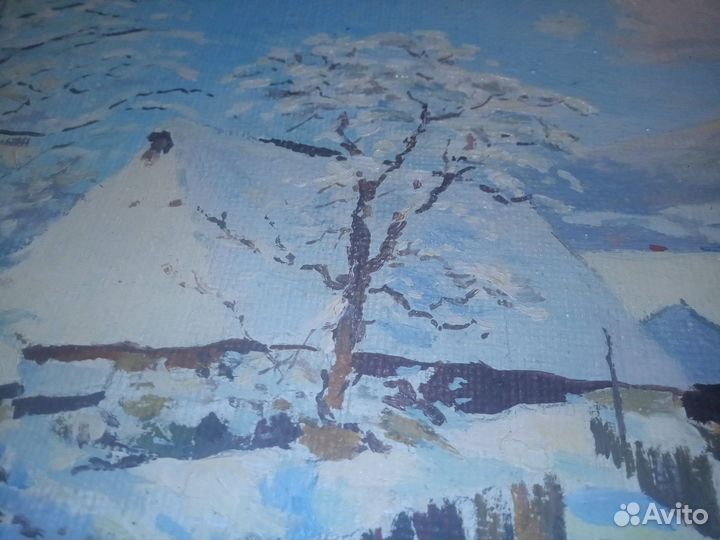 Картина масло.холст 30х40