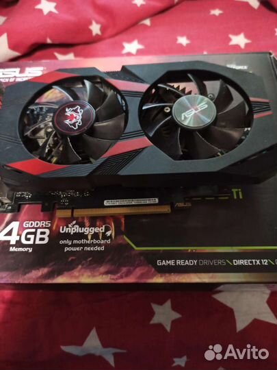 Видеокарта gtx 1050 ti 4gb