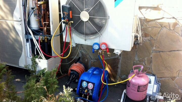 Чистка Заправка Ремонт Кондиционера