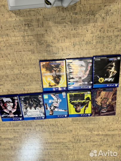 Игровая приставка ps4 pro с играми