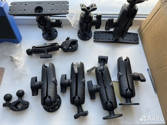 Держатель эхолота и электромотора