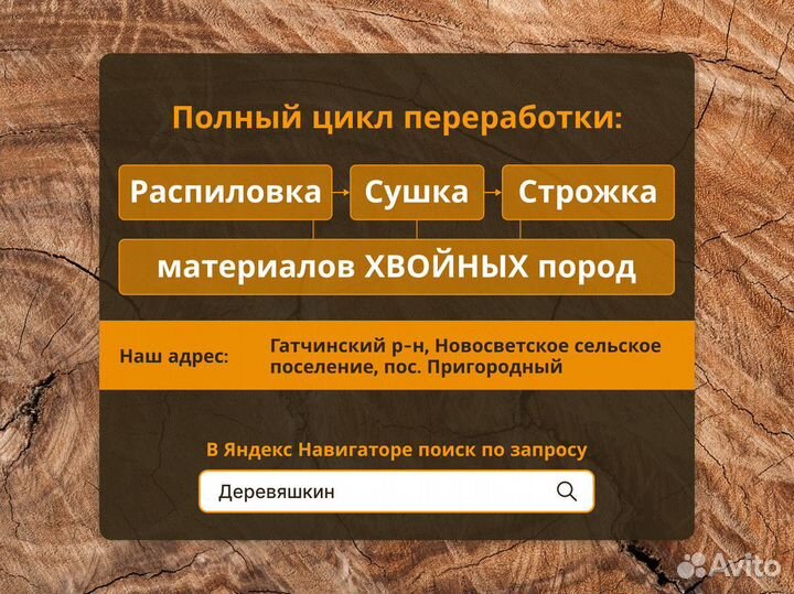 Доска строганная
