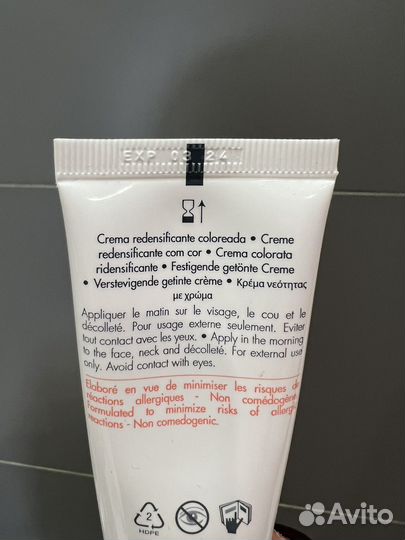 Avene DermAbsolu SPF30 teint тонирующий крем