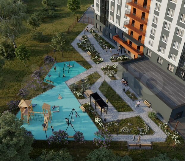 1-к. квартира, 33,1 м², 13/19 эт.