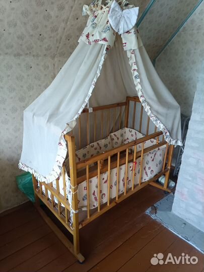 Отдам нуждающимся кроватку детскую