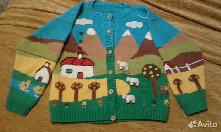 Кофта для девочки 134 /примерно