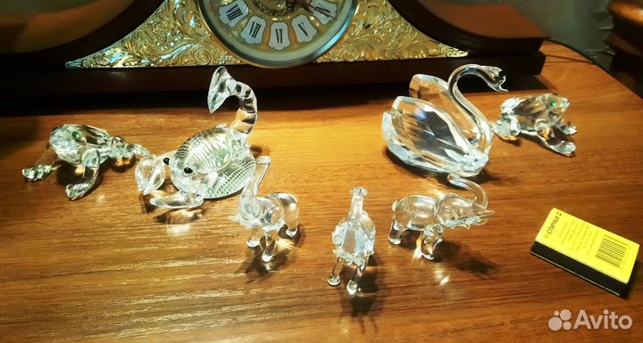Фигурки из хрусталя