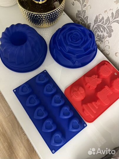 Новые Формочки силиконовые для выпечки