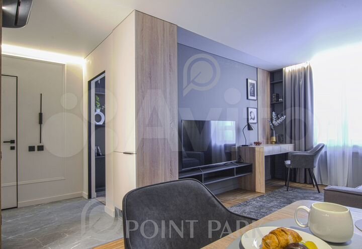 1-к. квартира, 42 м², 31/33 эт.