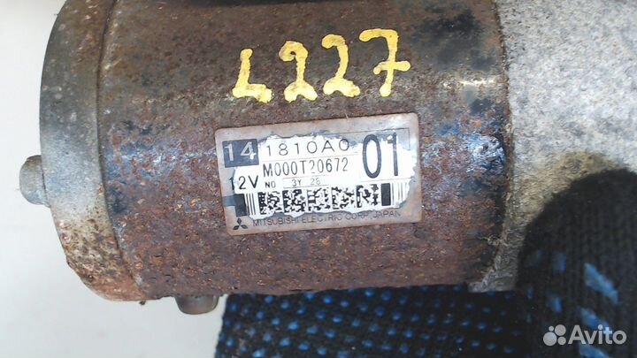 Стартер Mitsubishi Outlander, 2004