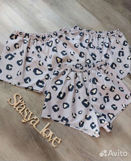 Шорты, пижамы и костюмы