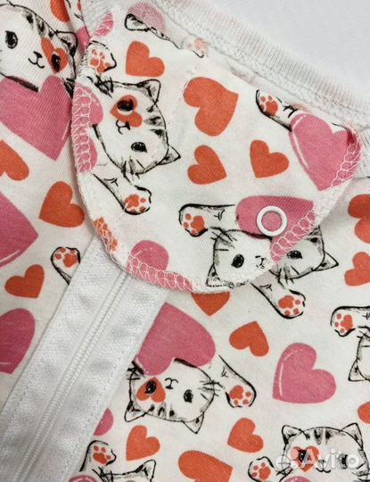 Набор пеленка-кокон 3 штуки хлопок