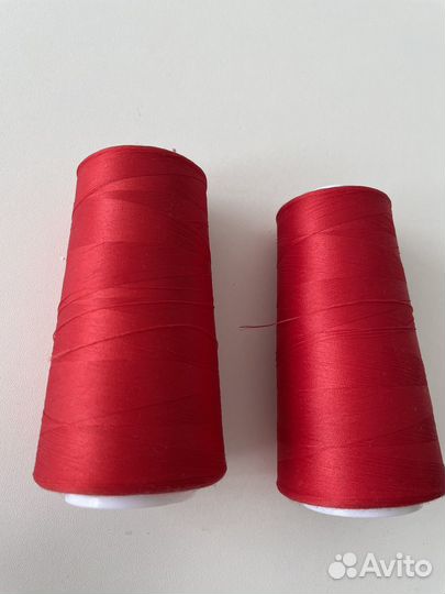 Нитки швейные текстурированные для оверлока