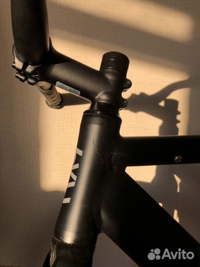 Велосипед 6KU Urban Track Shadow Black