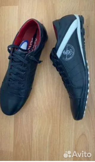Обувь спортивная новая кожаная