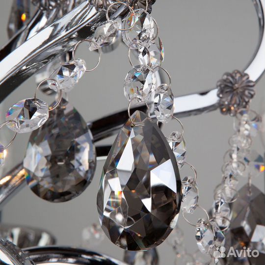 Люстра потолочная хрустальная