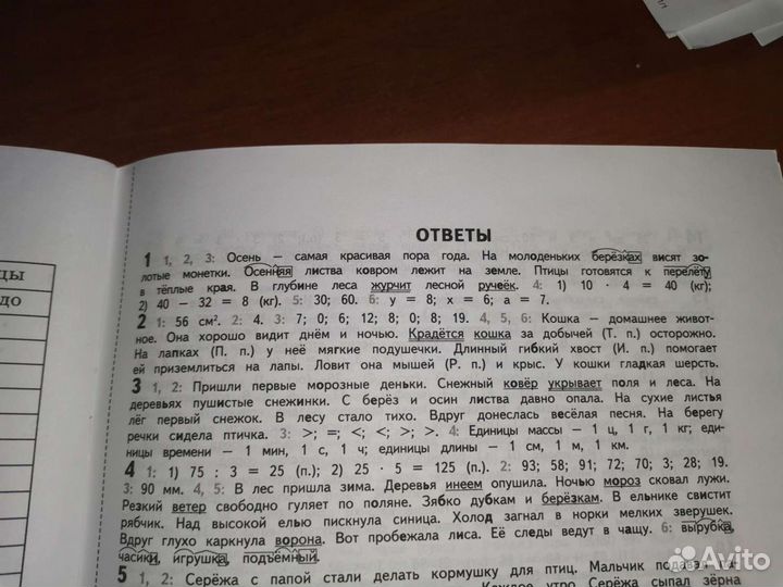 Рабочая тетрадь 3 класс летняя