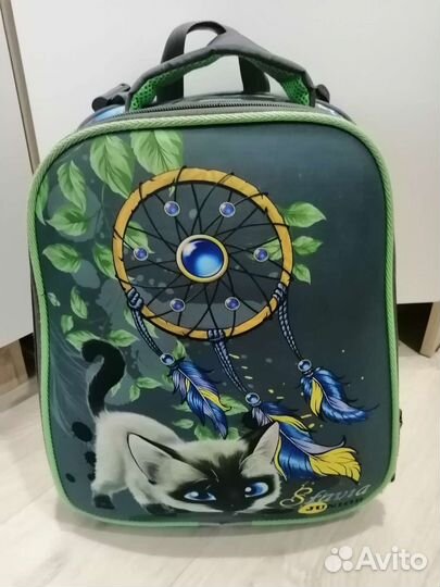Рюкзак школьный для девочки бу