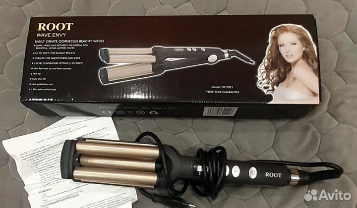 Плойка тройная root