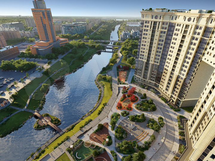 2-к. квартира, 85,7 м², 4/20 эт.