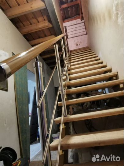 Перила для лестницы из нержавеющей стали