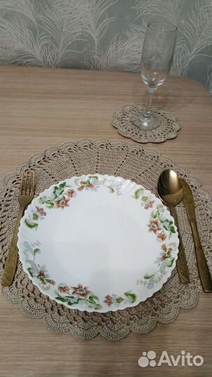 Салфетки сервировочные лен