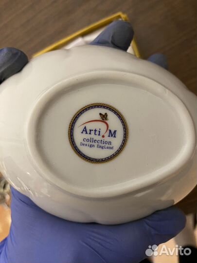 Тарелка фарфор